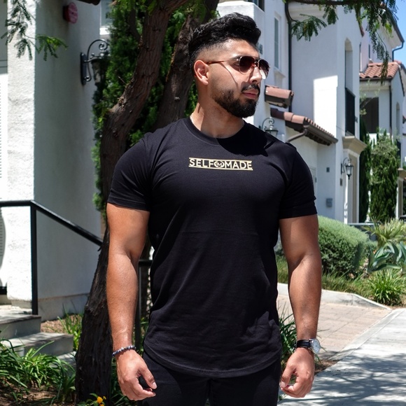 Self Made - Perfect Tees Scallop Bottoms Black - Picture 1 of 2